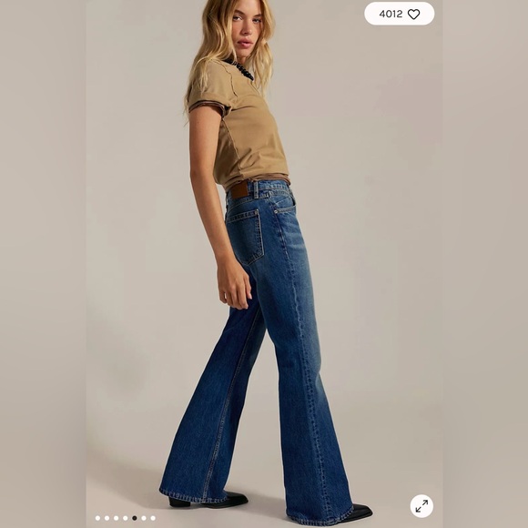 Free People Denim - Free People We The Free West Coast Relaxed Flare Jeans. NWT. Humble